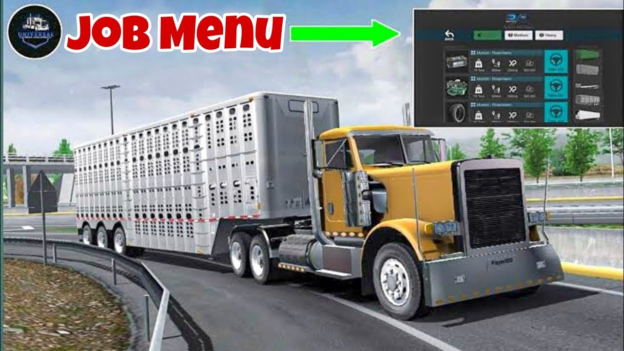 Kenworth Truck With Livestock Trailer - Universal Truck Simulator | UTS ( Android & IOS )