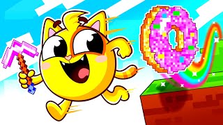 Minecraft Game Challenge ⛏️ No Candy, Yes to Fruits!🍓Kids Songs 🐱TinyTracks TV screenshot 3