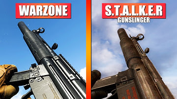 Call of Duty Modern Warfare vs STALKER Gunslinger - Reload Animations Comparison