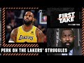 The Lakers are hot GARBAGE! 🗑 - Kendrick Perkins on Los Angeles’ struggles | First Take