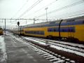 NS V-IRM 8641 vertrekt van Roosendaal op weg naar Zwolle  (25 december 2009)