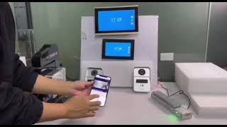 7-inch touch screen video intercom with 2 locks, 2 outdoor stations and 2 screens
