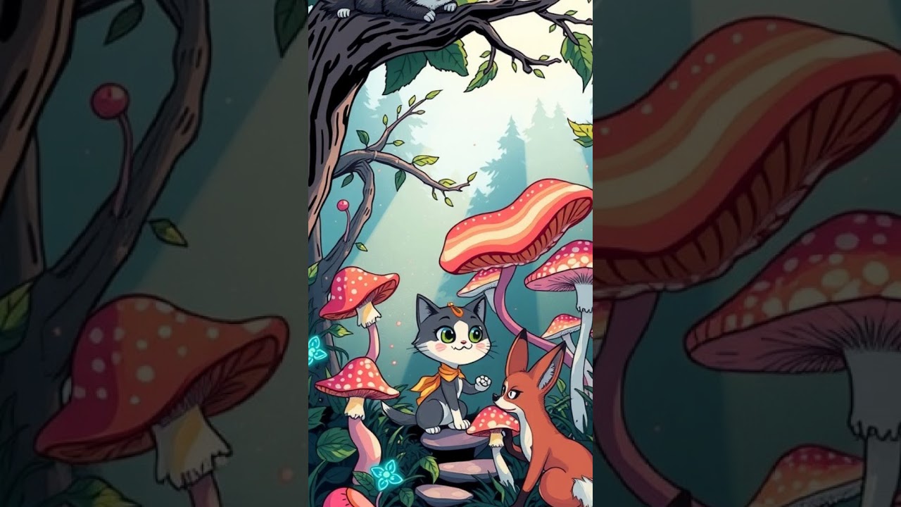 Luna's Magical Garden: A Tale of Peace and Hope