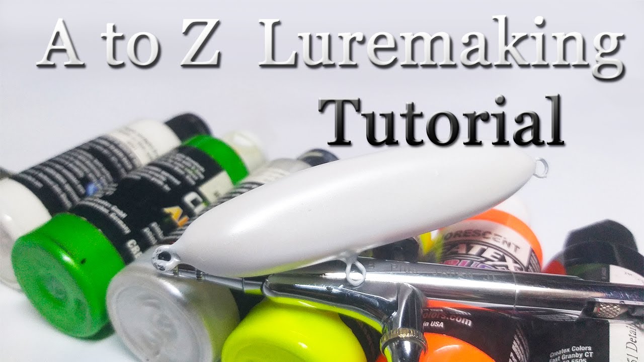 A to Z Lure making Tutorial. PVC Board Jerk bait -part one 