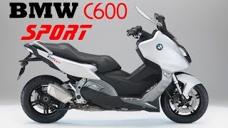 Обзор максискутера BMW C600 Sport.