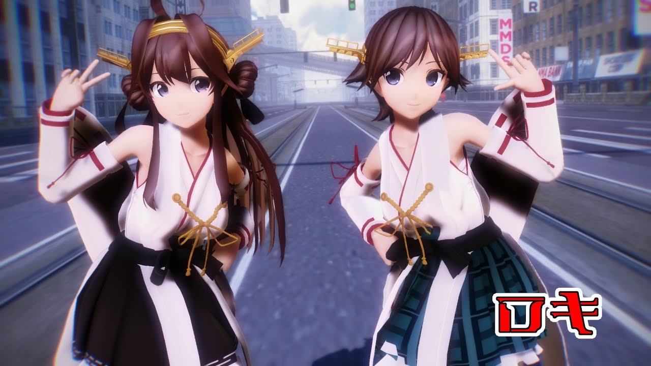 【MMD艦これ】金剛さんと比叡さんで「ロキ」【4K】