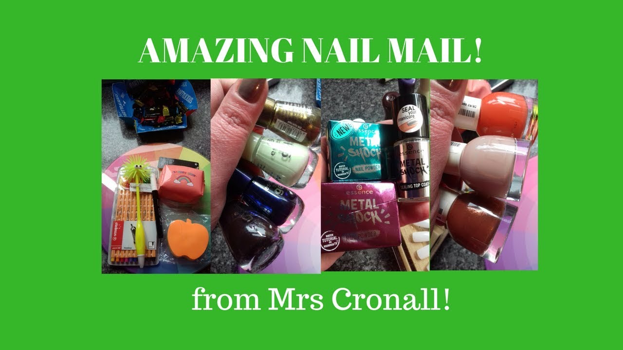 Amazing Nail Mail! (from Mrs Cronall)