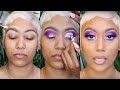 HOW TO: PURPLE CUT CREASE + FULL FACE