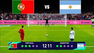 RONALDO VS MESSI ! ARGENTINA VS PORTUGAL ! PENALTY SHOOTOUT 2024