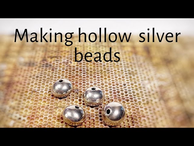 Making Silver Hammered Beads 