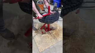 How To Hand Mount & Balance A Car Tire