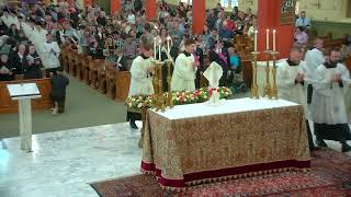 The Mass of the Oils (The Chrism Mass) at Holy Family Cathedral on Tuesday, April 15, 2025