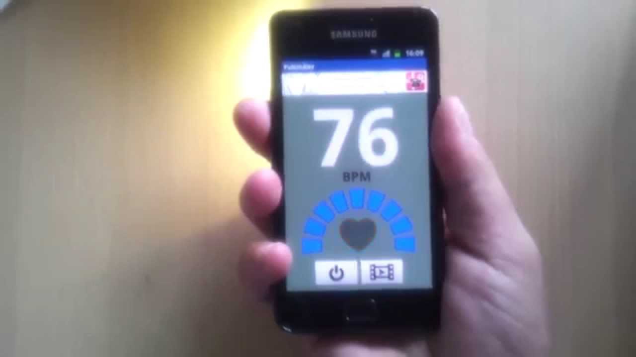 Android, Heart rate monitor without any external hardware. YouTube