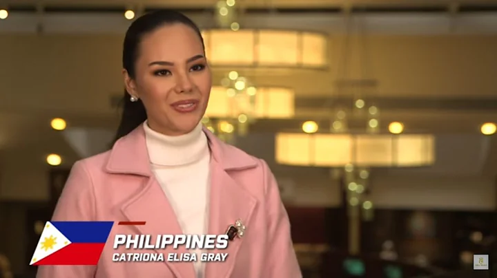 PHILIPPINES, Catriona Elisa Gray - Contestant Prof...