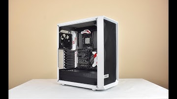 Fractal Design Meshify C White - TG (unboxing)