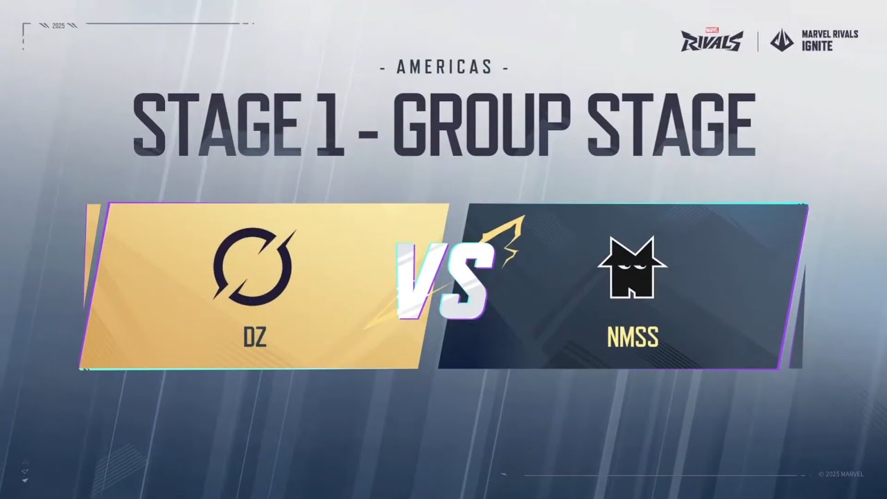 DarkZero  vs Team Nemesis | Marvel Rivals Ignite AMER Stage 1 - Group Day 2