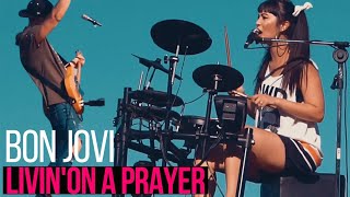 Bon Jovi - Livin'On a Prayer - (Cover  Via Overdriver Duo)