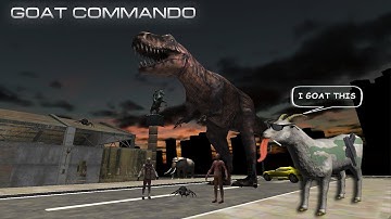 Goat Commando 3D Simulator - iOS / Android - HD Gameplay Trailer