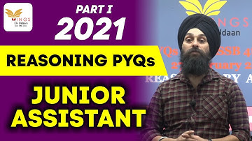 PYQs of JKSSB 2021 PART 1 II REASONING II AJIT SIR