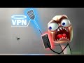 УБОЙНЫЙ VPN в каждый дом   анимация в фотошопе ps cg ART animation ВПН блокировки обход blockings image
