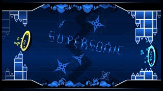 Geometry Dash, Supersonic 100% All Coins! (On Stream!) 240Hz
