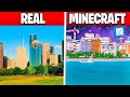 I Built The Entire HOUSTON CITY In MINECRAFT
