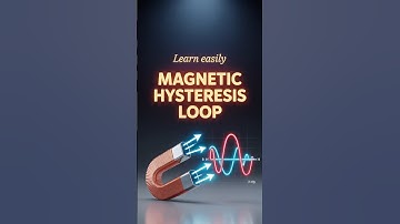 Magnetic Hysteresis Loop  #educationalvideo #electrical #hysteresis #PhysicsShorts #BvsH