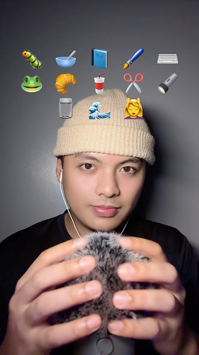 can you sleep to this? #asmr #sleep #emojichallenge