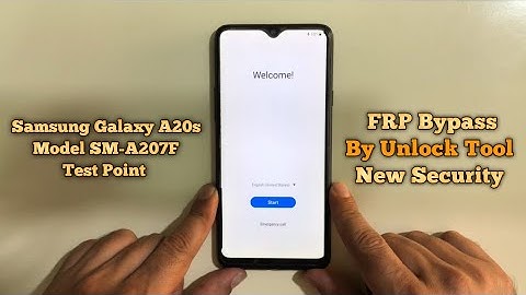 Samsung A20s FRP Bypass By Unlock Tool Samsung A207F FRP Google Account Unlock Android 11 Test Point