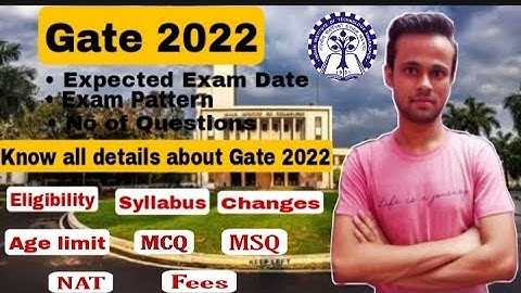 Gate Form Fill Up Procedure | Important Updates 2022 | Complete Details | Gate 2022 Form Fill Up