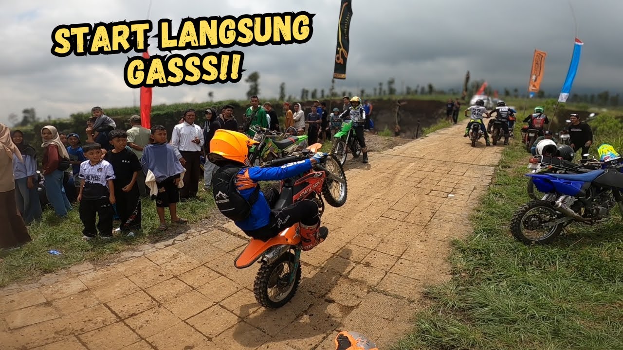 “Fahdan.. Baru Start Langsung Atraksi… Penonton Sampai Kaget!”