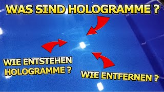 Was sind Hologramme? Wie entstehen Hologramme? Wie entfernt man Hologramme? Das musst du wissen!
