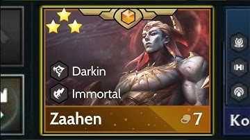 7 Cost 3 Star Zaahen 1v9⭐⭐⭐!? TFT Set 16