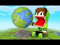 ¡Me COMÍ el MUNDO ENTERO de mi amigo en MINECRAFT!