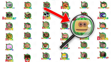 CoComelon Intro With All Celebrities You Know In One Video