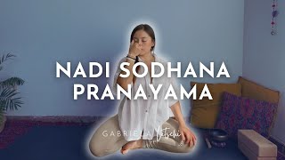 Nadi Sodhana Pranayama 🍃 Respiración Alterna equilibrante @GabrielaLitschi