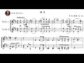 Reinhold Glière - 12 Duos for 2 Violins, Op.49, No. 1 (1909) C.