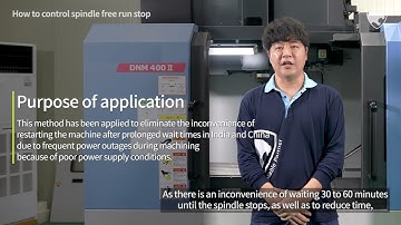 Service tip.22 [EN] - How to control spindle free run stop