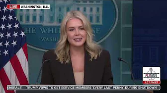 WATCH: White House Press Secretary Karoline Leavitt Holds a Press Briefing - 10/6/25