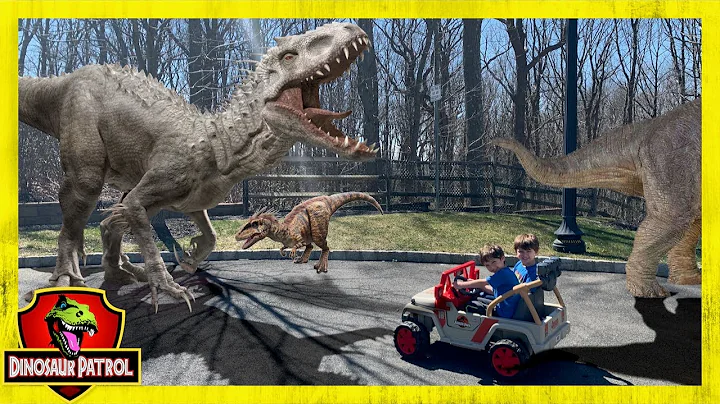 Dinosaur Patrol Rescue Giant T-Rex | 50+ Minutes o...
