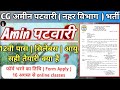 CG अमीन पटवारी syllabus 2025, Amin patwari form Date, Cg Vyapam Amin patwari Online Form Date 2025