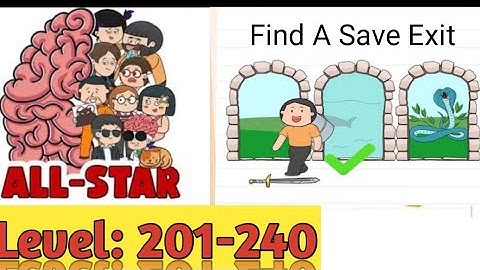 Brain Test All Stars Level 201-240