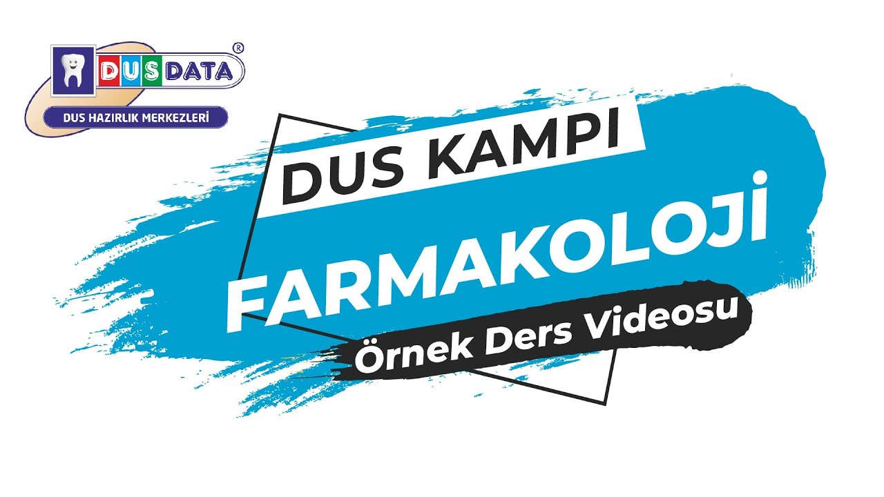 DUS Kampı - Farmakoloji Demo Ders Videosu