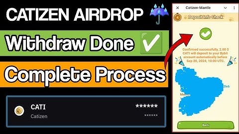 Catizen $Cati Airdrop Withdraw Done | How to Withdraw Cati?