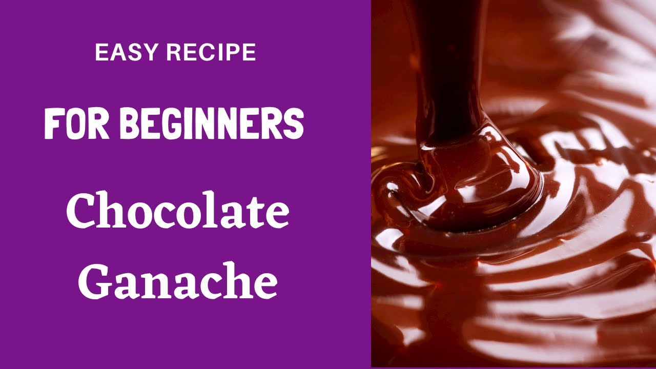 How to make easy Chocolate Ganache Icing - YouTube