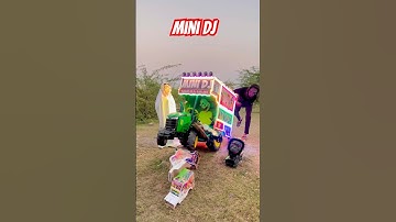Remote Control Mini DJ Trucks😱!! Accident Small Dj Pickup !! #dj #djtruck #minidjtruck #djsong