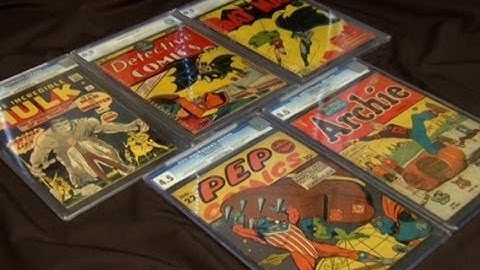 Buku Komik Milik Pencipta Batman Dilelang