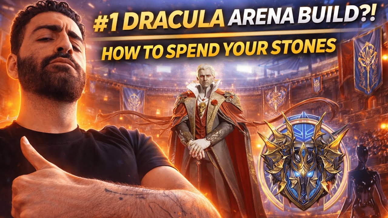 DON'T USE DRACULA LIKE THIS! | #1 Single-Target Dracula Build | Best Stone Use? | Watcher of Realms