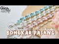 Strap Masker Mutiara dan Diamond || Bisa Bongkar Pasang