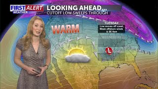 Tuesday morning forecast March 2nd